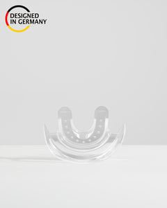 Gouttière transparente pour le système de blanchiment dentaire OnlySmile – conçue en Allemagne